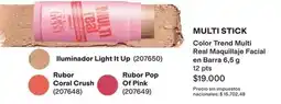 Avon Crush - multi stick color trend multi real maquillaje facial en barra 6,5 g oferta