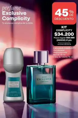 Avon Avon - kit complicity oferta