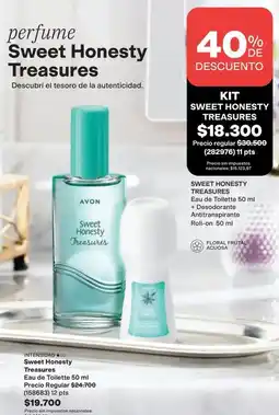 Avon Avon - sweet honesty treasures kit oferta