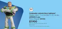 Avon Redondo - contenedor redondo buzz lightyear (209025) oferta