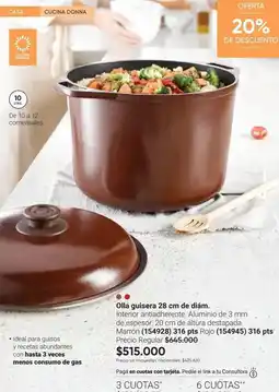 Avon Ideal - olla guisera 28 cm de diam oferta