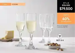 Avon Champagne glasses oferta
