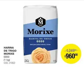 Atomo Conviene Morixe harina de trigo 0000 oferta