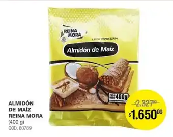 Atomo Conviene Reina mora almidón de maíz oferta