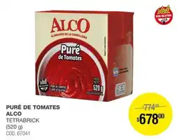 Atomo Conviene Alco puré de tomates oferta