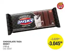 Atomo Conviene Misky chocolate taza familiar oferta