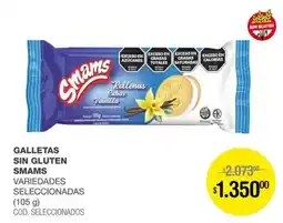 Atomo Conviene Smams galletas sin gluten oferta