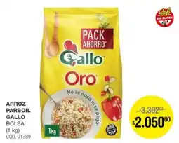 Atomo Conviene Gallo arroz parboil oro oferta