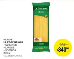 Atomo Conviene La providencia fideos oferta