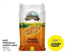 Atomo Conviene Campo lindo maíz pisingallo oferta