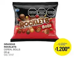 Atomo Conviene Arcor rocklets cereal bolls oferta