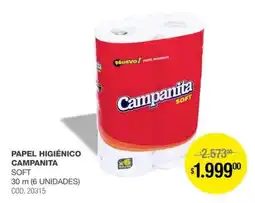 Atomo Conviene Campanita papel higiénico soft oferta