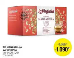 Atomo Conviene La virginia té manzanilla oferta