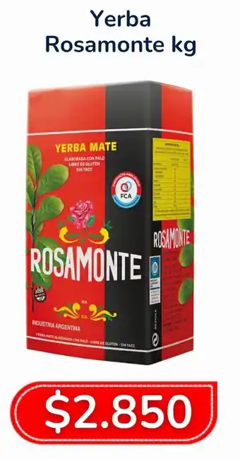 Rosamonte yerba mate