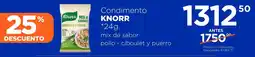Supermercados Monarca Knorr condimento oferta