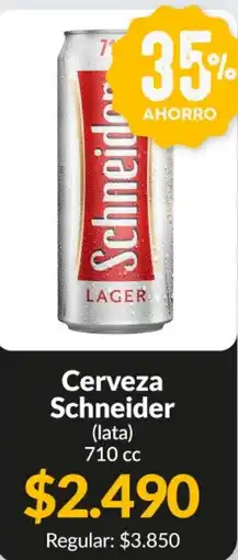 Supermercados Aiello Schneider cerveza oferta
