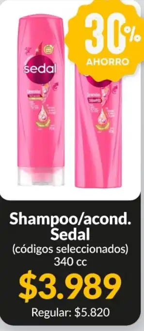 Sedal shampoo/acond.