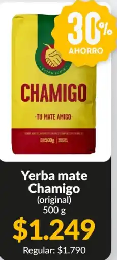Supermercados Aiello Chamigo yerba mate oferta