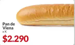 Supermercados Aiello Pan de Viena oferta