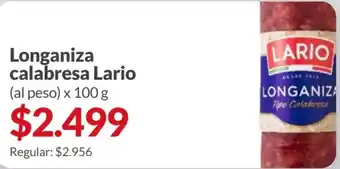 Lario longaniza calabresa