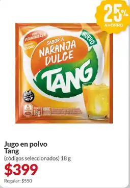 Supermercados Aiello Tang jugo en polvo oferta