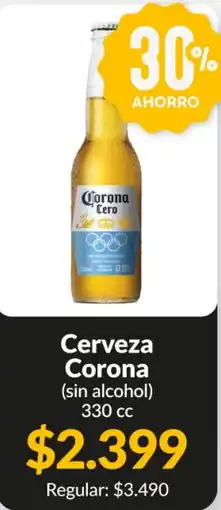 Supermercados Aiello Corona cerveza (sin alcohol) oferta
