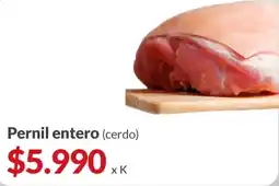 Supermercados Aiello Pernil entero (cerdo) oferta