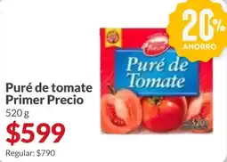 Supermercados Aiello Primer Precio puré de tomate oferta