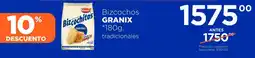 Supermercados Monarca Granix bizcochitos tradicionales oferta