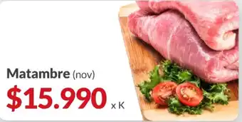 Supermercados Aiello Matambre (nov) oferta