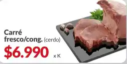 Supermercados Aiello Carré fresco/cong. (cerdo) oferta