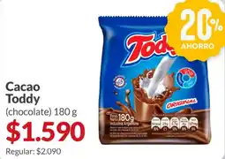 Supermercados Aiello Toddy cacao (chocolate) oferta