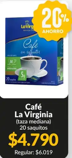 Supermercados Aiello La virginia café en saquitos oferta