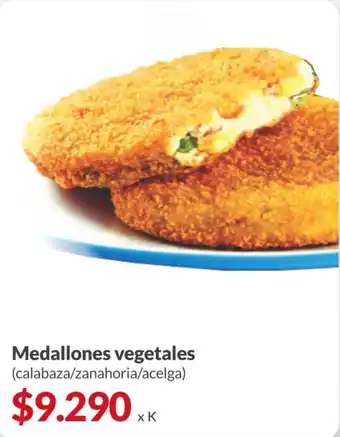 Supermercados Aiello Medallones vegetales oferta