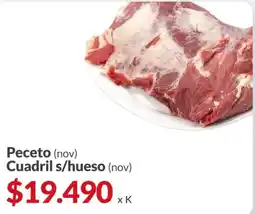 Supermercados Aiello Peceto cuadril s/hueso oferta