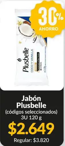 Supermercados Aiello Plusbelle jabón oferta