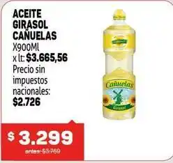 Makro Cañuelas - aceite girasol oferta