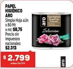 Makro Aro - papel higi0990nico oferta