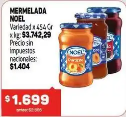 Makro Noel - mermelada oferta