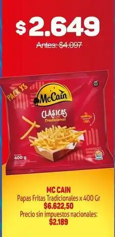 Makro Papas fritas tradicionales oferta