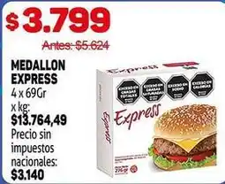 Makro Express - medallon oferta