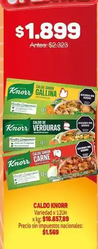 Makro Knorr - caldo oferta