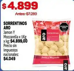 Makro Aro - sorrentinos aro jamon y mozzarella oferta