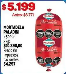 Makro Paladini - mortadela oferta