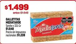Makro Galletitas mediatarde sandw oferta
