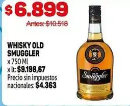 Makro Old smuggler - whisky old smuggler oferta