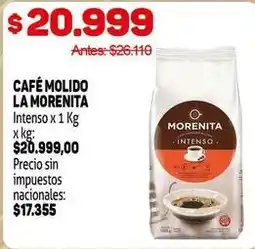Makro La morenita - café molido oferta