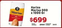 Makro Morixe - harina 000 x 1000 gr oferta