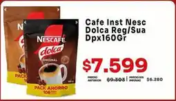 Makro Nescafé - cafe inst nesc dolca reg/sua dpx160gr oferta