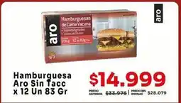 Makro Aro - hamburguesa oferta